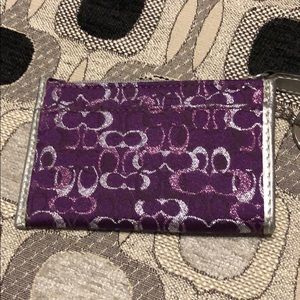 Coach wallet